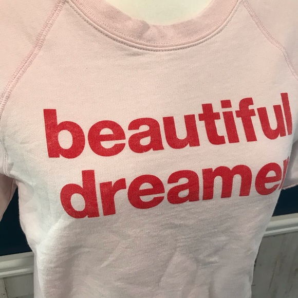 J Crew X Prinkshop Pink Upcycled Sweatshirt - Picture 2 of 6